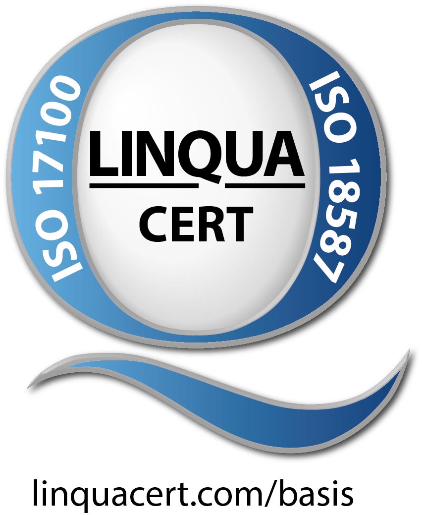 LinquaCert ISO 17100 und ISO 18587 Basis