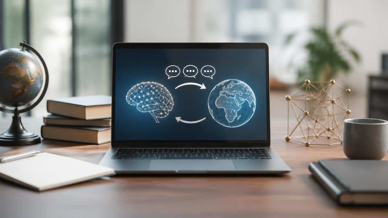 Illustration zu Human-in-the-Loop Übersetzung